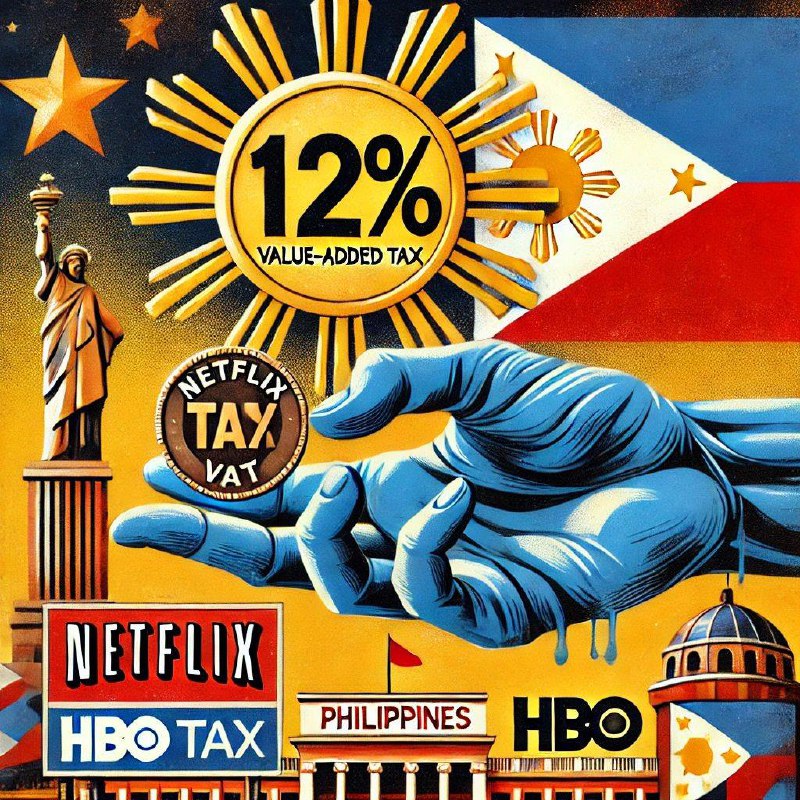 菲律宾对 Netflix 和 HBO 服务征收 12% 增值税菲律宾总统小费迪南德·马科斯星期三签署了一项法律，对包括Netflix、HBO和Disney在内的非居民数字服务提供商征收 12%的增值税