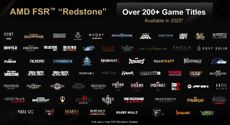 AMD 推出FSR Redstone套件今天，AMD 正在悄然推出其最新的图形和性能提升技术套件，名为 FSR Redstone——可能需要一些时间才能完全理解