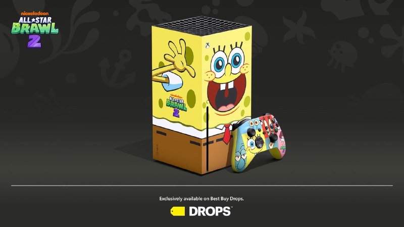 微软宣布 Xbox Series X 海绵宝宝限定套装今天，微软正式宣布推出 Xbox Series X 海绵宝宝限定套装