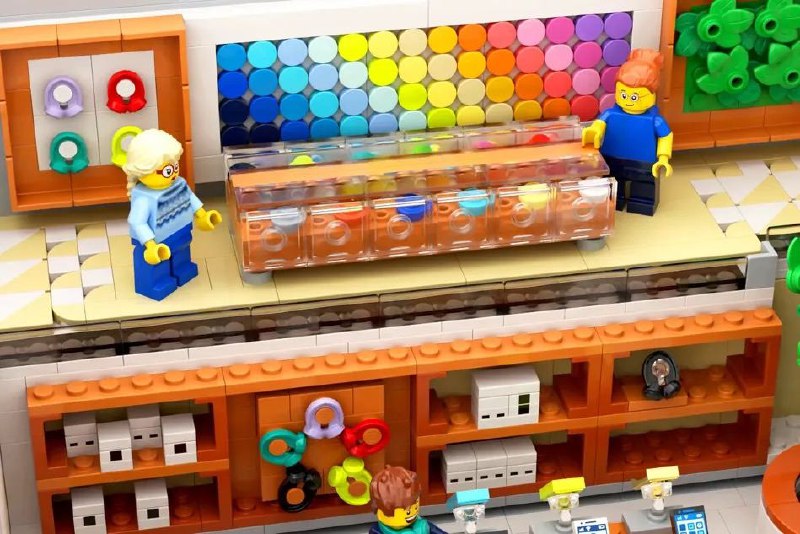 Lego 版 Apple Store 现身一位名为 legotruman 的 Reddit 用户创造了一款 Lego 版 Apple Store，并希望这款作品有朝一日能成为真正的 LEGO 套件